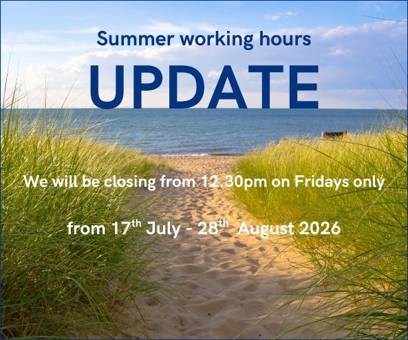 JULY26 - EARLY SUMMER FRIDAY CLOSE ANNOUNCEMENT